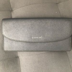 COACH silver/grey Wallet